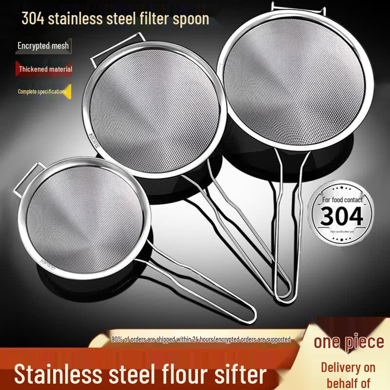 304 Stainless Steel Fine Mesh Kitchen Strainer