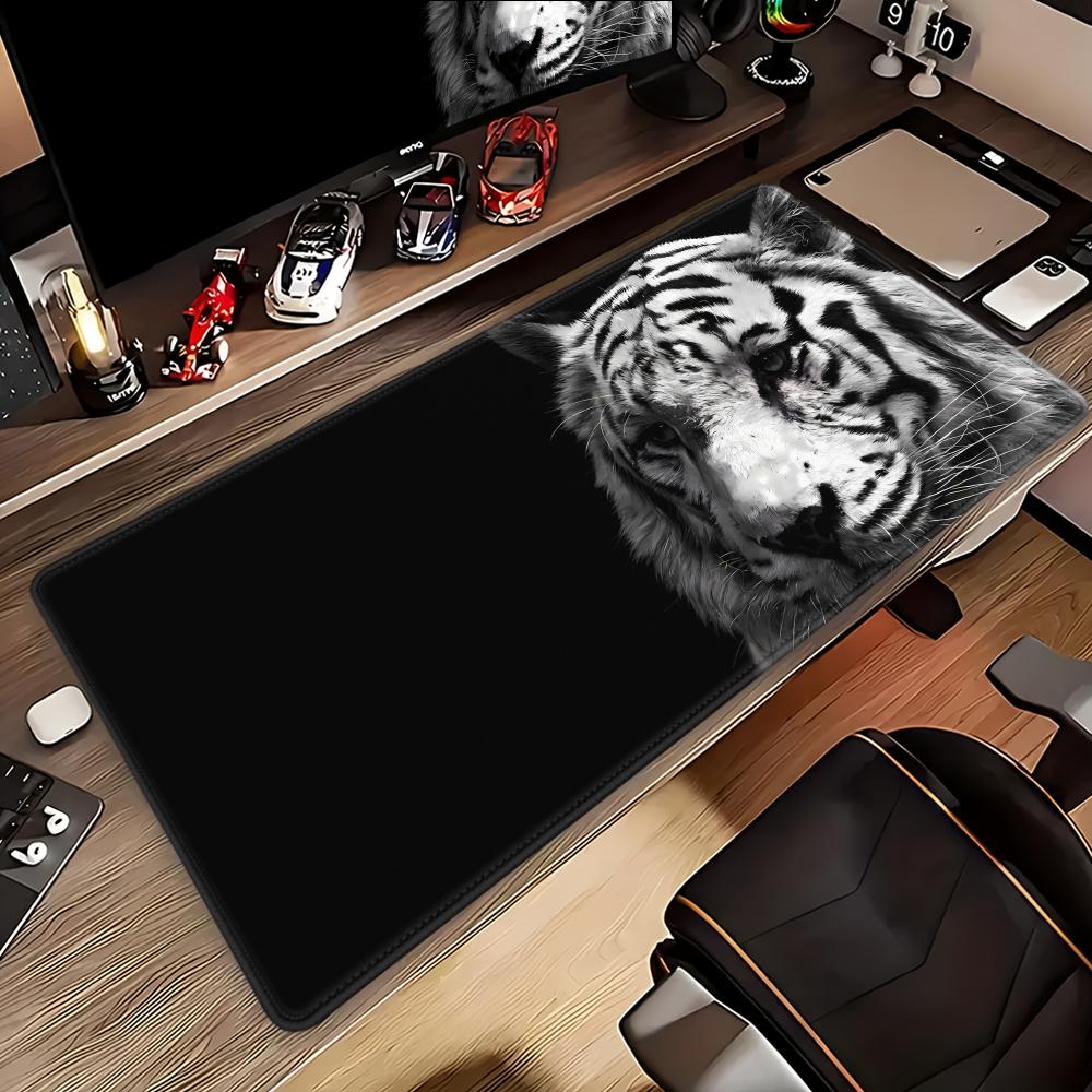 Animals Lion Tiger Horse Mouse Pad Gaming XL Home HYBXAXC XXL Keyboard Pad Natural Rubber Soft PC Table Mat Desktop Mouse Pad