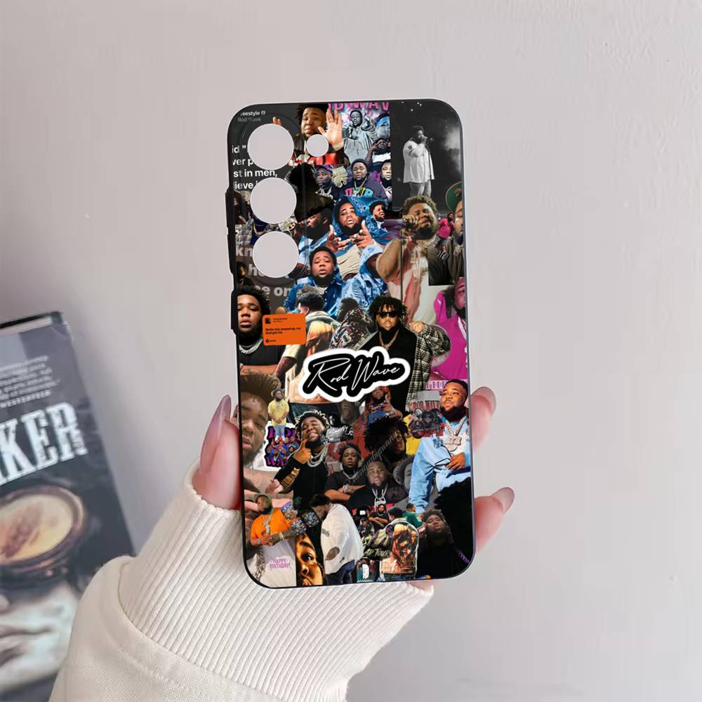 25 R-Rod W-Wave Phone Case For Samsung Galaxy A73,72,51,53,52,71,22,5G,Note,J7,8,9 Soft Black Cover