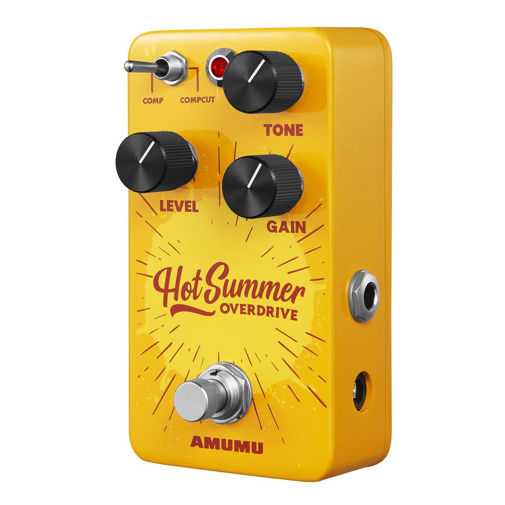 AMUMU HOT SUMMER Overdrive Guitar Effects Pedal Handmade