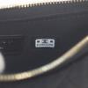 Chanel 24th Year Gift Black Velour Half Moon Chen Shoulder Bag Shoulder Bag blackUsed