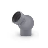 ADJUSTABLE ELBOW 40/0-90 GRAY - HP/U4NP
