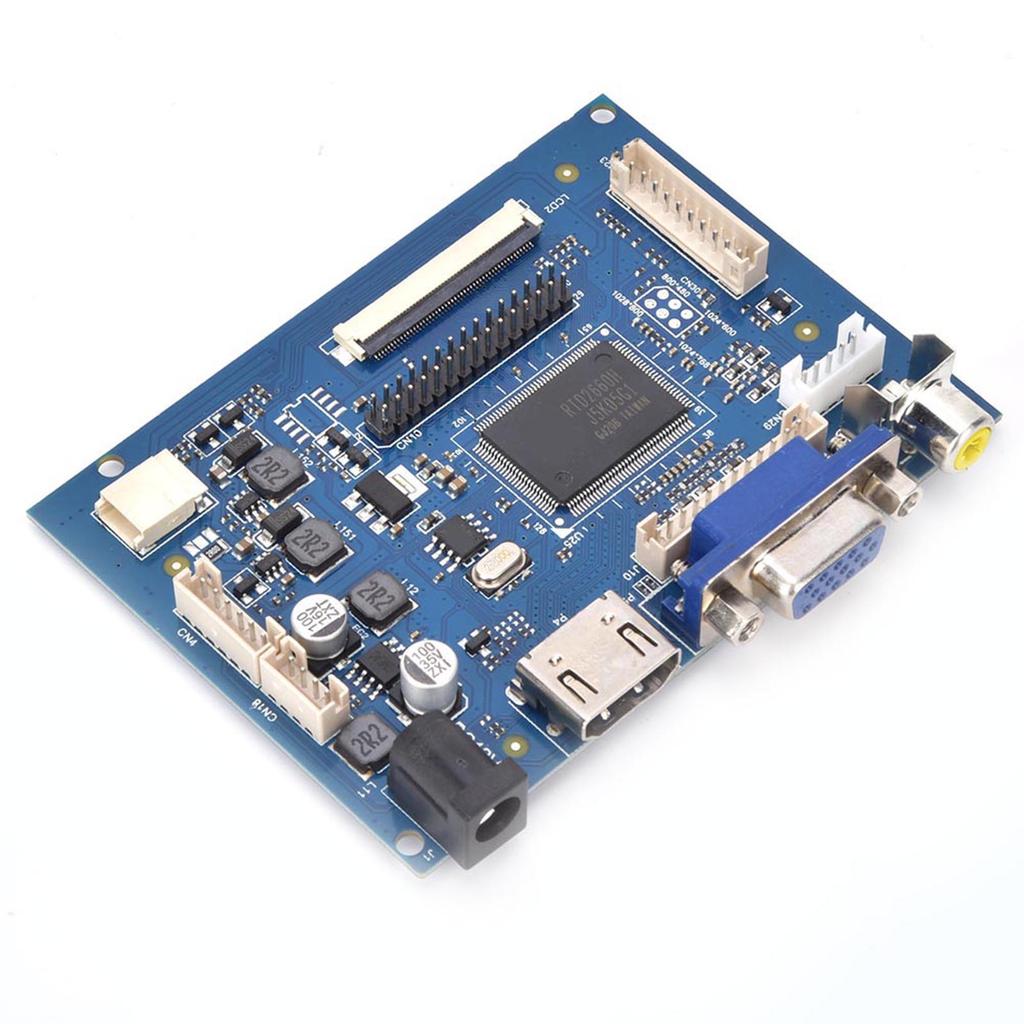 HDMI VGA 2AV Umkehr Treiberplatine für 7 Zoll AT070TN92 800x480 LCD-Display