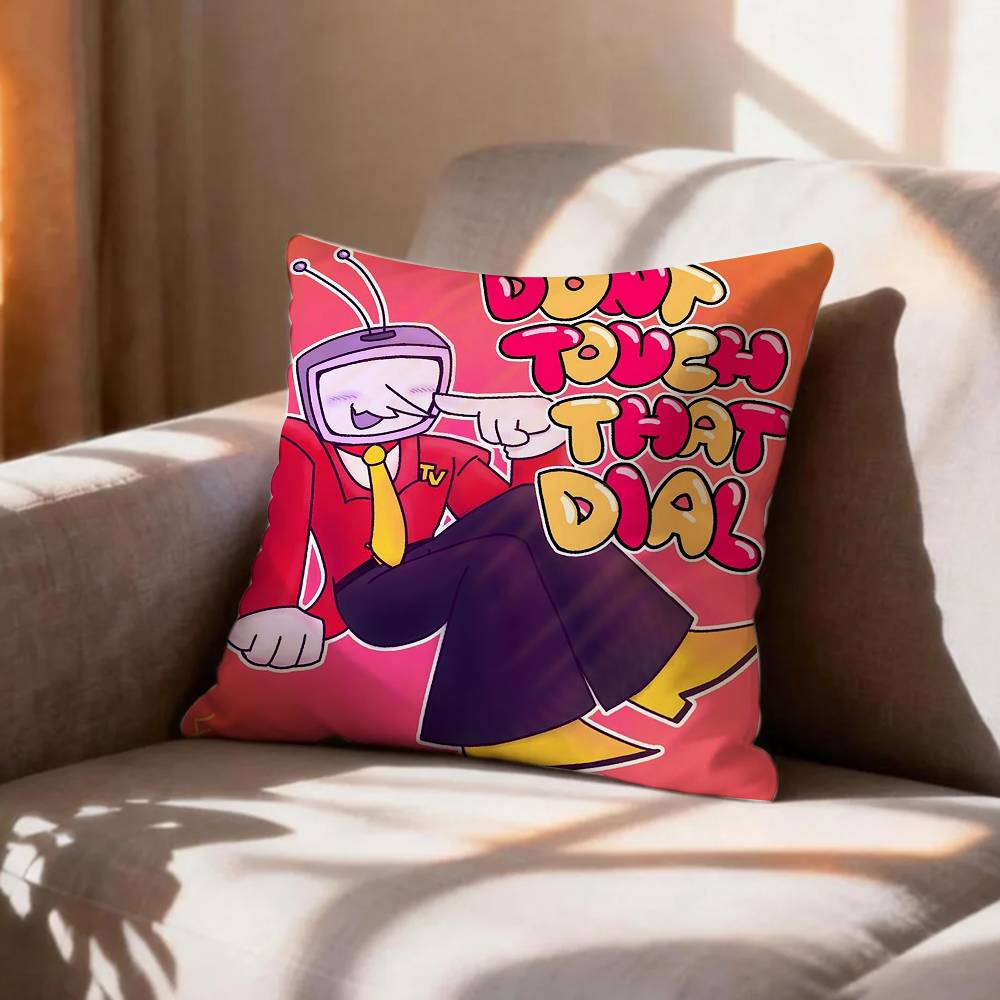 COOL DDeltaruneS TTenna Pillow Case Pattern Printed Pillowcase For Living Room Sofa Cushion Cover