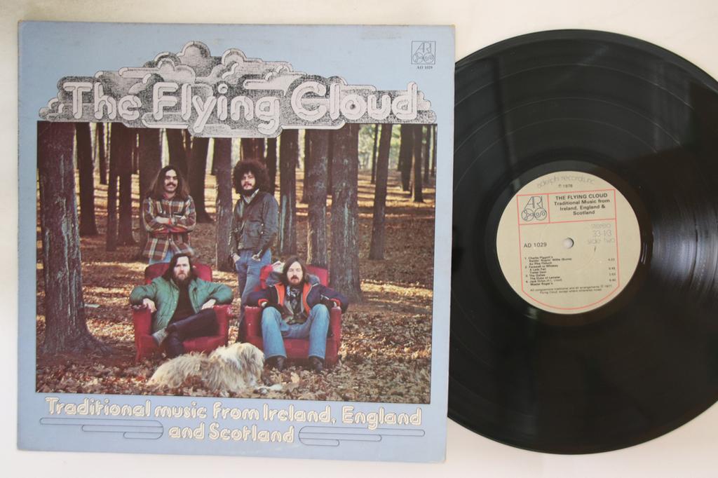 LP Plate FLYING CLOUD - Tradisjonell musikk fra Irland, Eng AD1029 ADELPHI 1978 US Folk Brukt