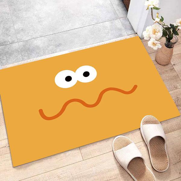 Diatom Mud Anti-Skid Water Absorption Cartoon Funny Entry Door Floor Mat Entrance Door Mat Toilet Bathroom Door Mat Quality