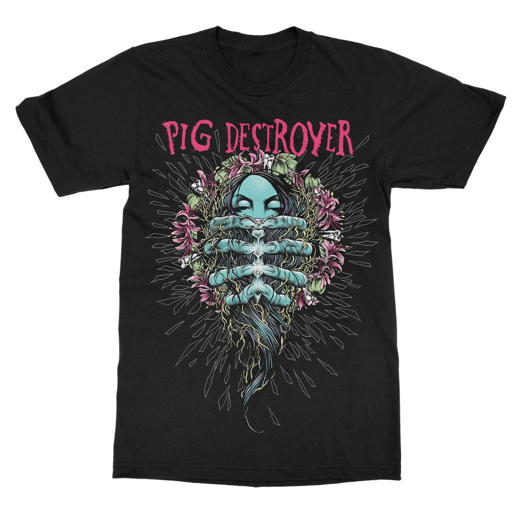 Pig Destroyer Band Graphic Cotton T-shirt Unisex Summer Short Sleeve Fashion Brand Tee Luxury Casual Vintage Retro Top