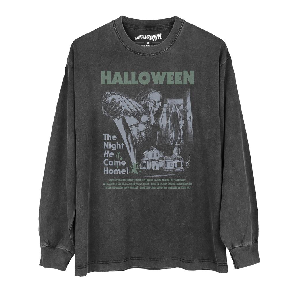 Halloween T-shirt Michael Myers Horror S Film Jason Voorhees Leatherface Heren Dames Katoen Lange Korte Mouwen Grafische Shirts