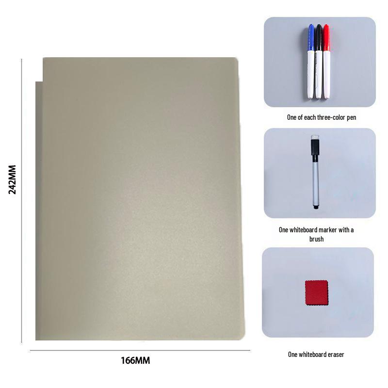 

Erasable Whiteboard Drawing Book for Kids and Students – Multifunctional Doodle and Writing Board with Stand A4