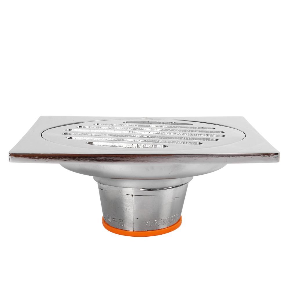 4 Inch Size Shower Drain Self-Sealing Shower Floor Drain Convenient Floor Drain Laundry Room