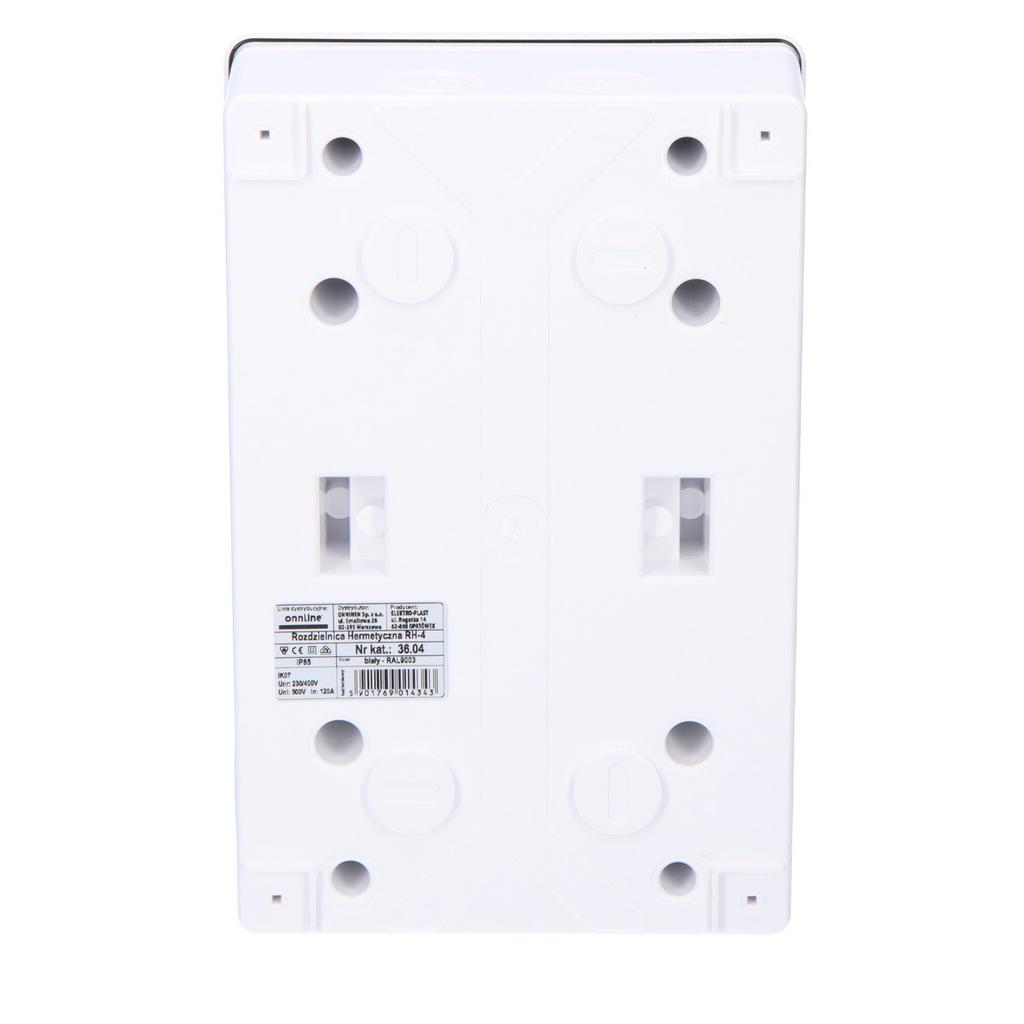Surface-mounted distribution board RH-1x4 IP65 ONNLINE 1000V DC PV modules