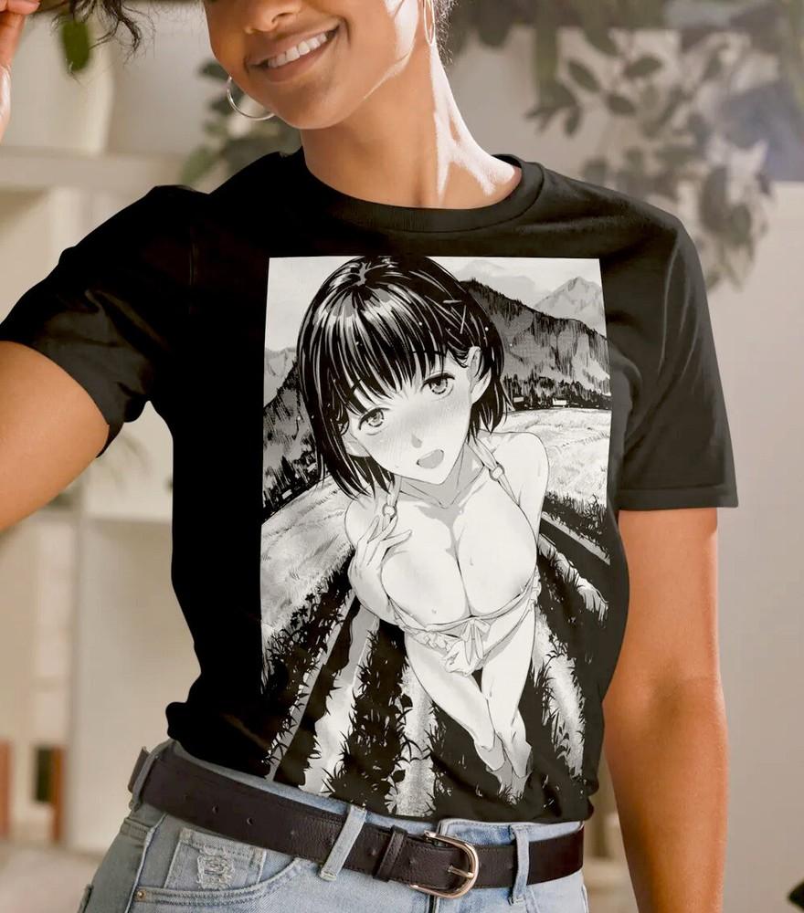 Anime Girl Kawaii Haranuku Short-Sleeve Unisex T-Shirt