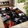 Michael Jackson Collage Carpet Rug Soft Washable Antislip Home Living Room Sofa Mats Personalized Christmas Rug