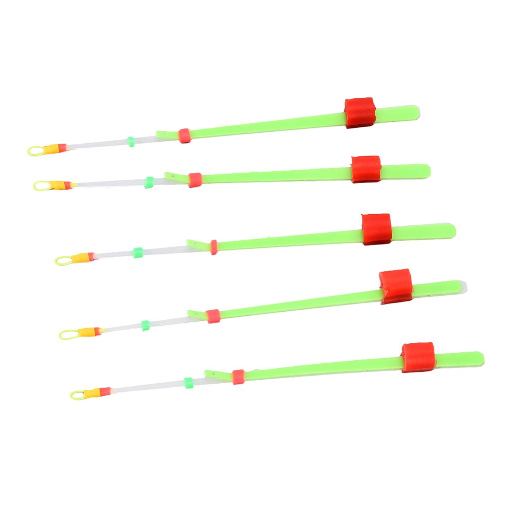 5pcs Mini Winter Ice Fishing Rod Top Tip Portable ABS Double Thicken Winter Fishing Pole Accessories