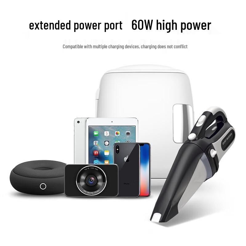 UGREEN 20W PD Fast Car Charger with 1-to-3 Splitter