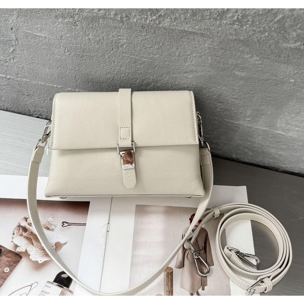 Cowhide Natural Drop Pattern Women's Bag, One Shoulder Crossbody Women's Bag, Fashionable and Good-looking