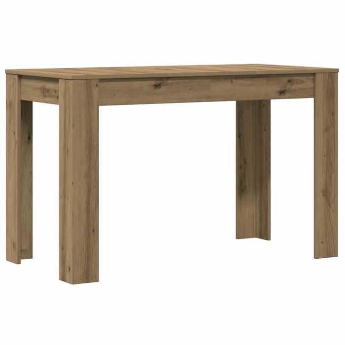 VidaXL Dining Table Artisan Oak 120x60x76 Cm Engineered Wood 855841