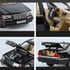 1:24 Mercedes-Benz W140 320SEL Klassisk bil Legering Bilmodell Lyd og lys Trekk tilbake Barnelekesamling Trendy ornamenter Gutter Bursdagsgave