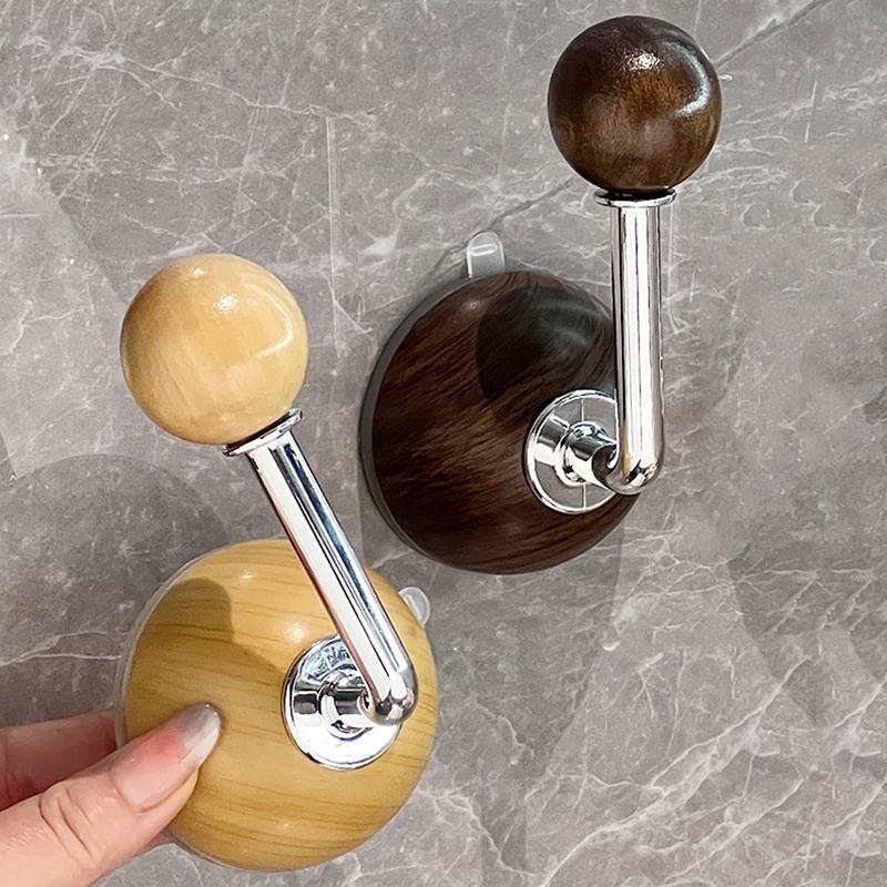 Powerful Load Bearing Suction Cup Hook Bag Hair Band Storage No Drilling Hook Hair Band Storage Tool