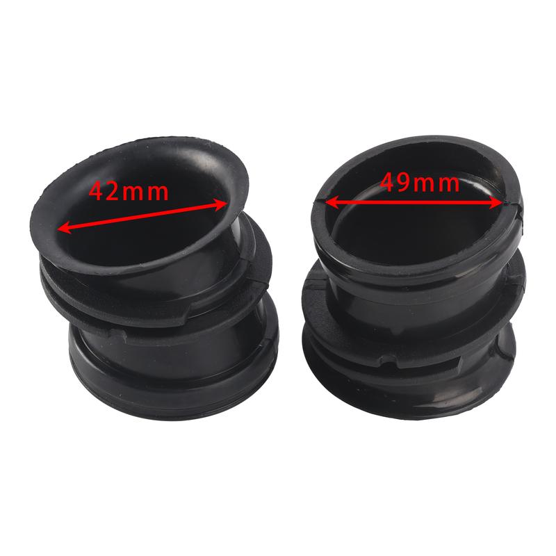 Artudatech 4x Intake Airbox Boots 14073-1211 For Kawasaki ZL 600 ZR 550 750 Zephyr GPZ GPX
