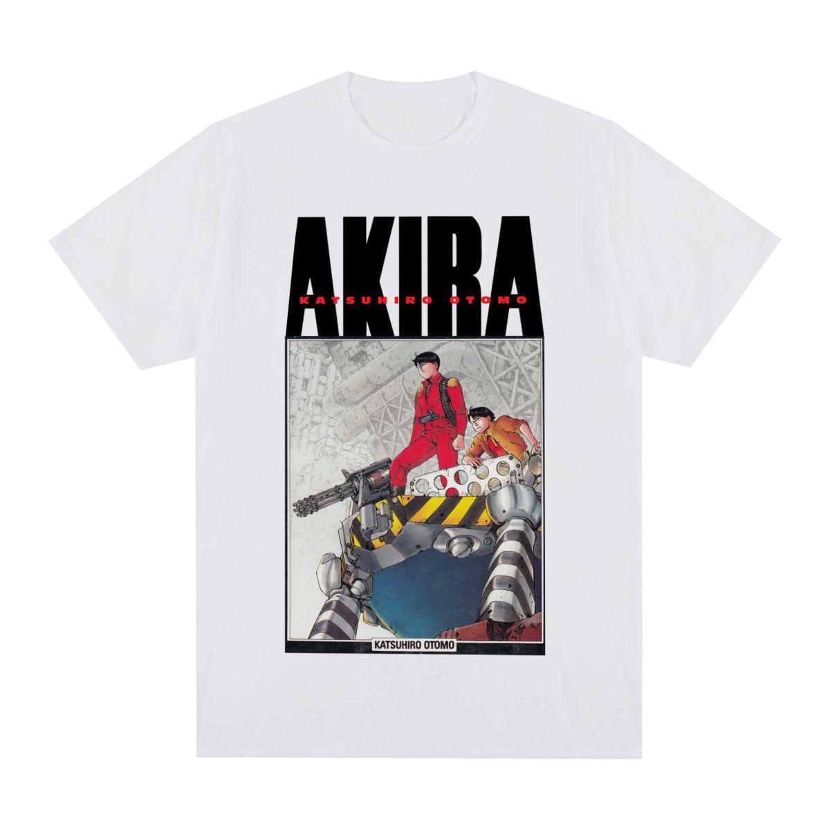 

Akira Vintage T-shirt japanese anime Summer fashion Manga Shotaro Kaneda Cotton Men T shirt New Tee Tshirt Womens Tops S