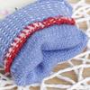 protection Kids Fingerless  Gloves Knitted Gloves Clamshell Half Finger Gloves Winter Warm Mittens