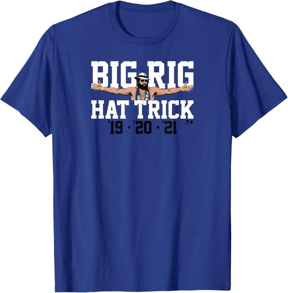Officially Licensed Pat Maroon - Big Rig Hat Trick T-Shirt S