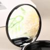 Reusable Empty Single Black Circular Highlight Box Blush Shadow Powder Box With Mirror Aluminum Pan Inside Diameter 59Mm