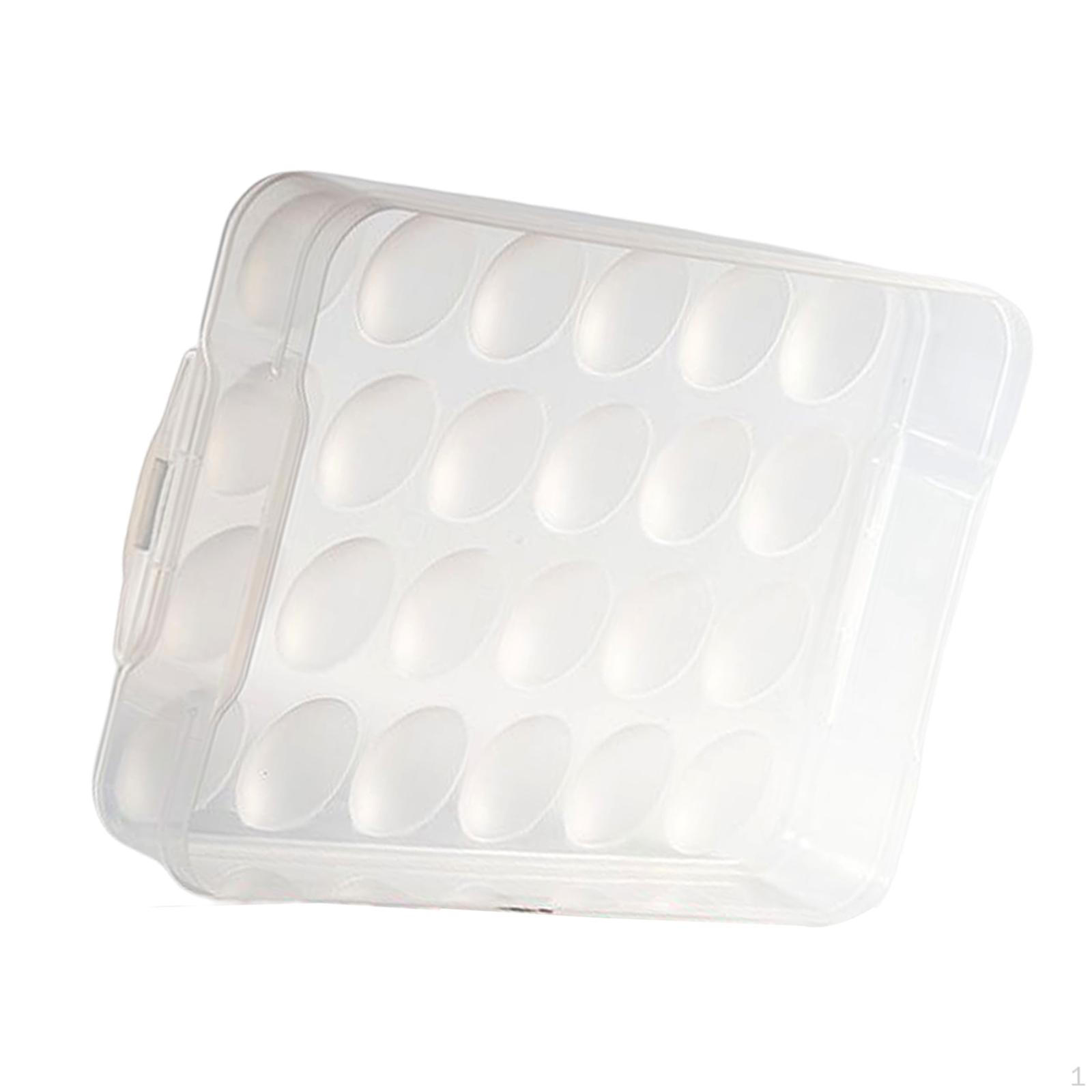Компактное решение для хранения яиц для дома или ресторана Clear Without Lid