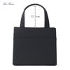 Paris Partner Black Formal Bag Set (4 Pieces): Includes Drawstring Purse, Purse Closure, and Sub-Bag. Perfect for Weddings, Funerals, Memorial