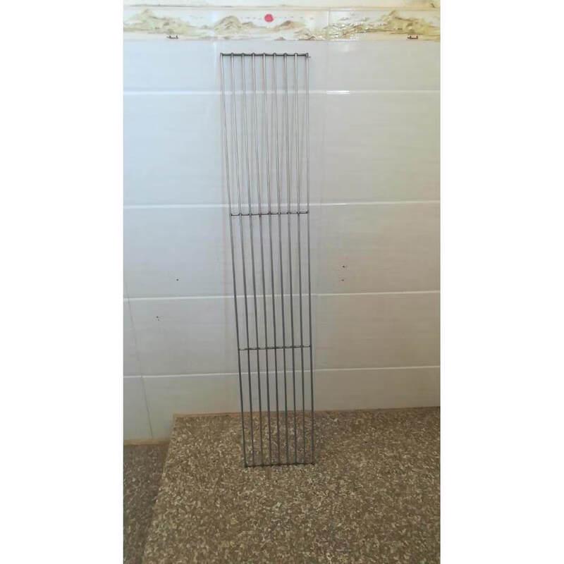 Stainless Steel Rectangular BBQ Grill Net with Feet