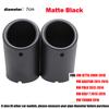 For VW Golf 6 7 Mk6 Mk7 New Lavida Bora Sagitar Tiguan Scirocco 1.4T Exhaust Muffler Stainless Steel Exhaust Tip