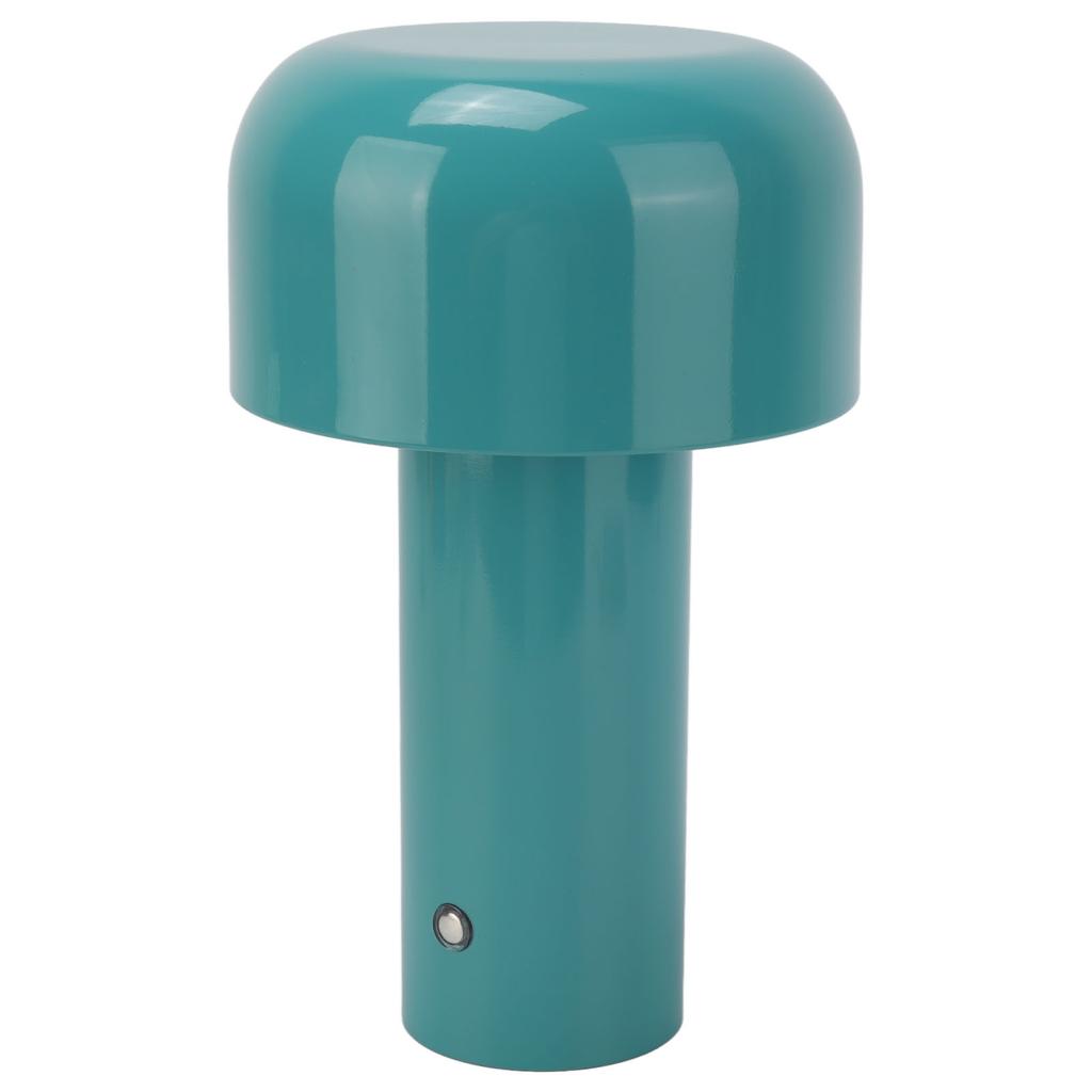 USB Mushroom Light Modern Simple Blue Mushroom USB Rechargeable Desk Lamp Small Night Light for Bar