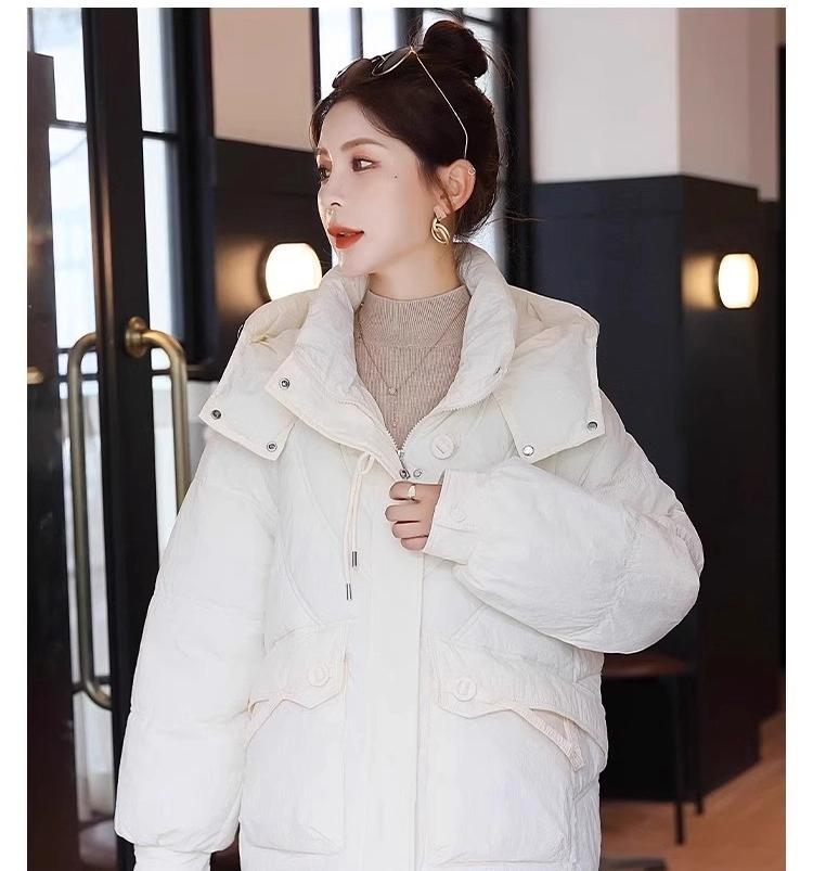 Women’s Short Hooded Windproof Thicken Warm Winter Jacket 4 Colors