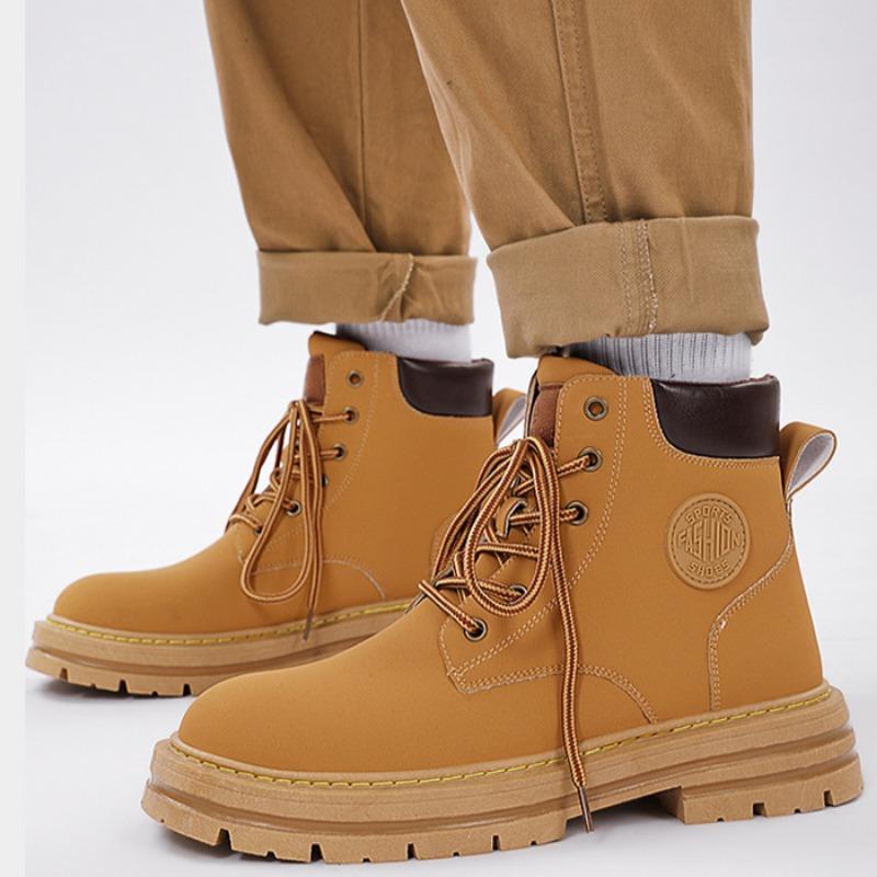 Модные мужские ботинки Модные высокие ботинки Повседневные ботинки для активного отдыха — фото 6