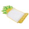 Water Hammock Float Lounger Pineapple Fruit Pattern Foldable Multifunction Inflatable Float Lounger