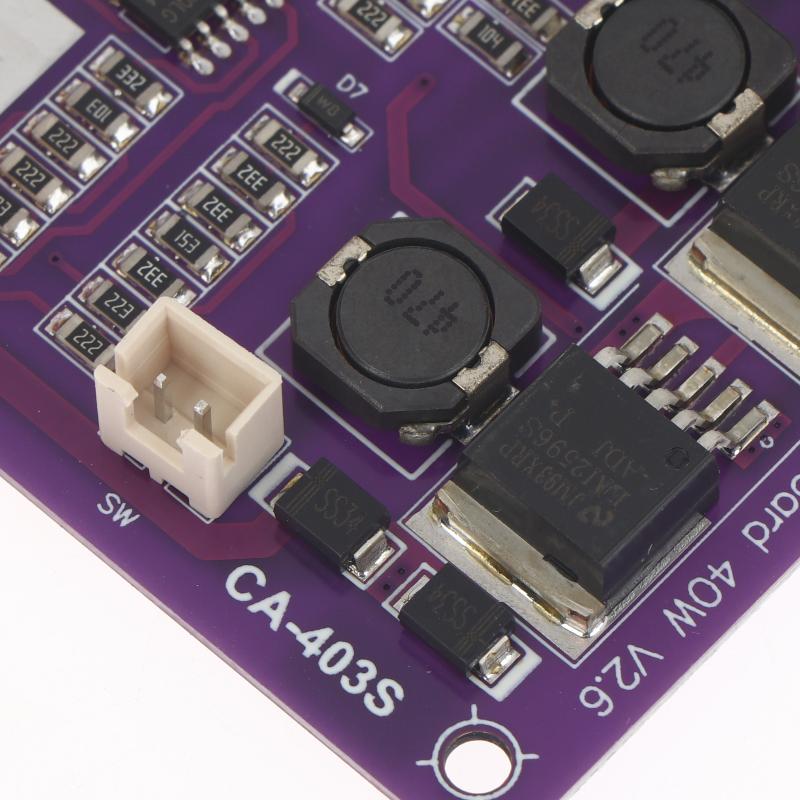 Ca-403S Mini Uninterruptible Power Module 40W 12.6V Battery Charging Board Ups Power Supply Board With 4-Channel Output