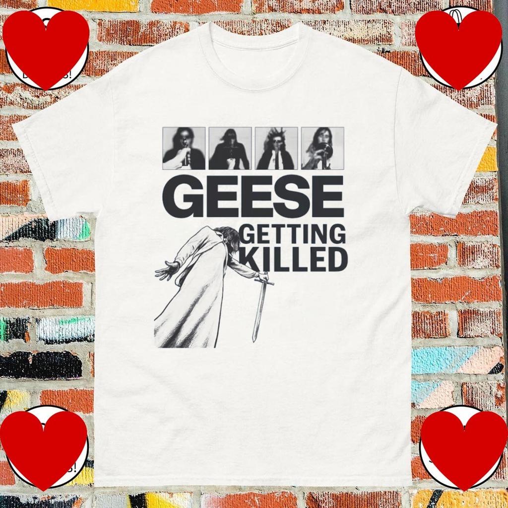 Oche Che Vengono Uccise Band Oche Album Oca Maglietta Bianca Unisex S-5XL 1V1080