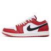 Air Jordan 1 Low Top Vintage Basketball Shoes Men's White Red FJ3459-160(Team-)