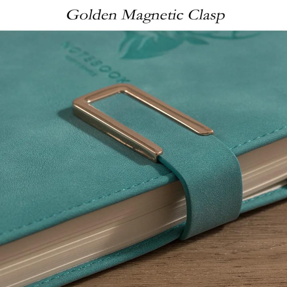 Retro A5 Notebook Soft Leather Work Meeting Record Book Business Notebook  College Student