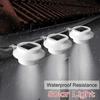 1 Pack LED Solar Light Outdoor Farm Waterproof Gutter Wall Light Path Light for Driveway Garden Fence Decorative Lighting