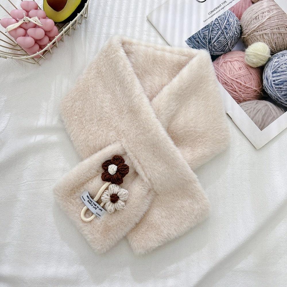 Faux Fur Women Scarves Ultra Lady Neck Warmer New Fluffy Neck Wrap  Cold Weather