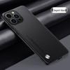 New Plain Leather All-Inclusive Mobile Case for Apple 15 Pro Max, 14/13, 12 Business Men