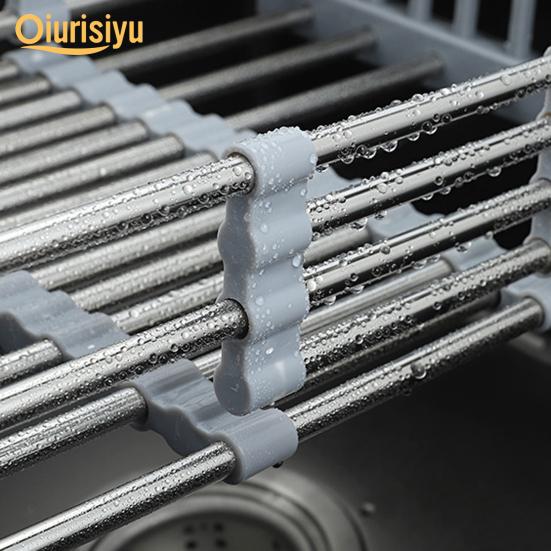 Buy Adjustable Versatile Stainless Steel Antirust Drain Rack at affordable prices — free