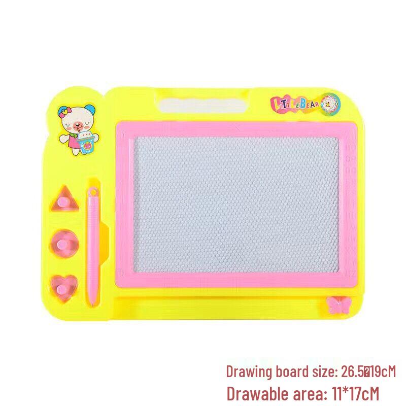 Großes magnetisches Zeichenbrett für Kinder - Buntes Graffiti- und Schreibspielzeug mit Stift