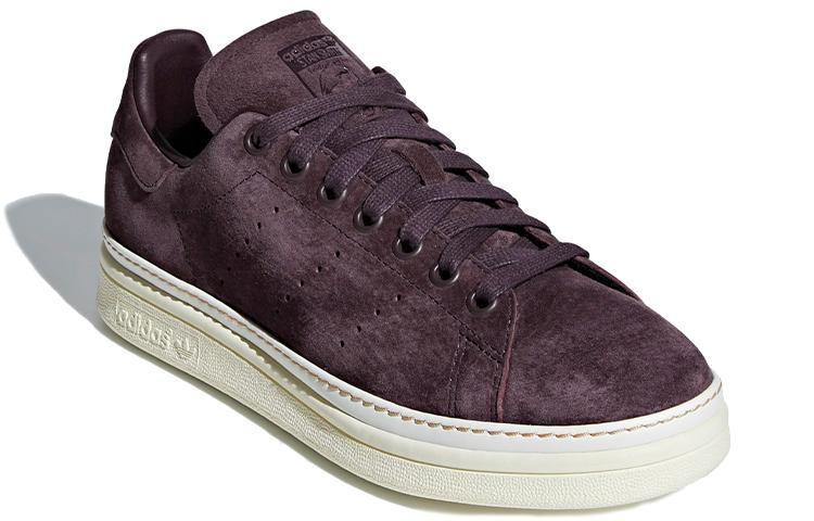 Adidas Originals Stan Smith Slip Resistant Abrasion Resistant Low top Skateboard Shoes Women's Red White B37301