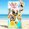 1Pc Paw Patrol Adventure Beach Towel Quick Dry Multiuse For Beach Pool Gym Yoga Home Travel Christmas Halloween Xmas Gift S1309