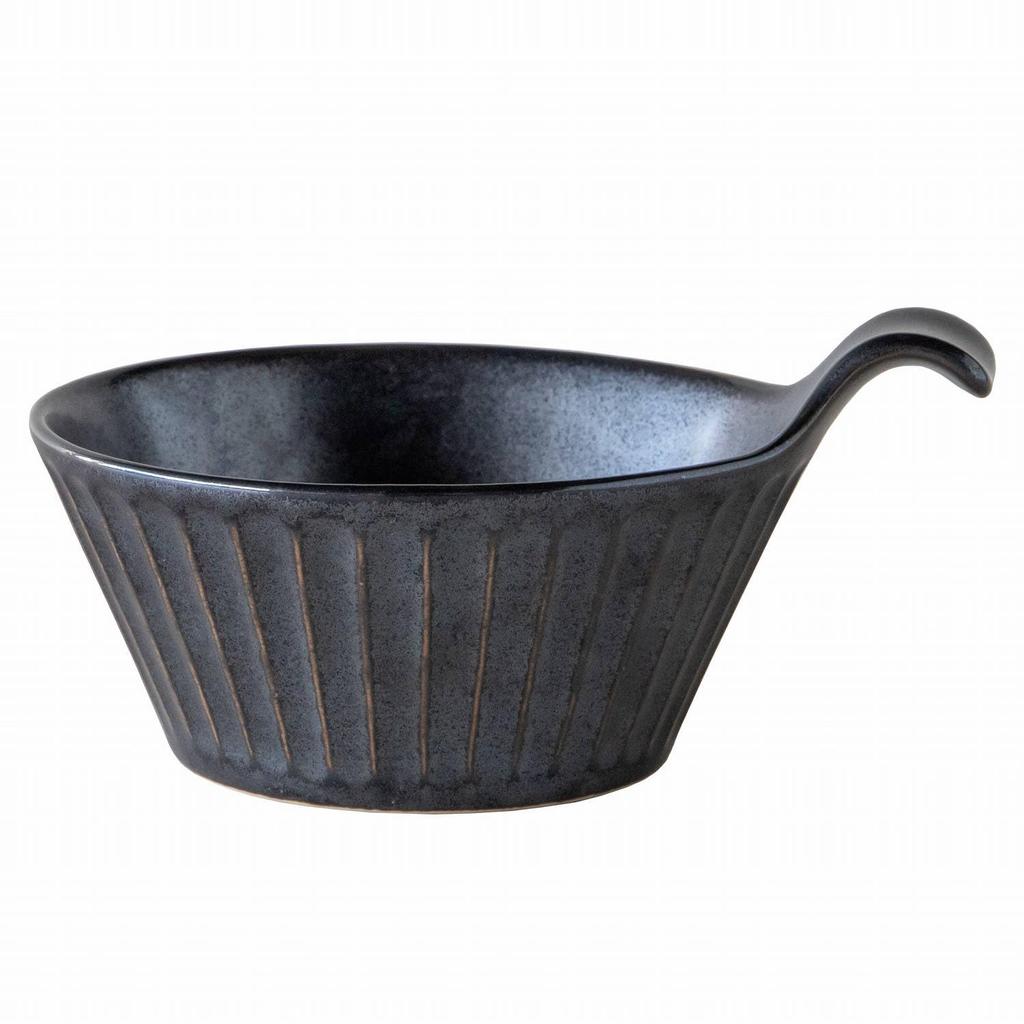Sogi Tonsu 14cm x x 6cm 270ml 180g Made in and Oven (small bowl), Black, (W) 11.5cm (D) (H), capacity, weight, Japan, Ceramic, Microwave, Dishwasher,