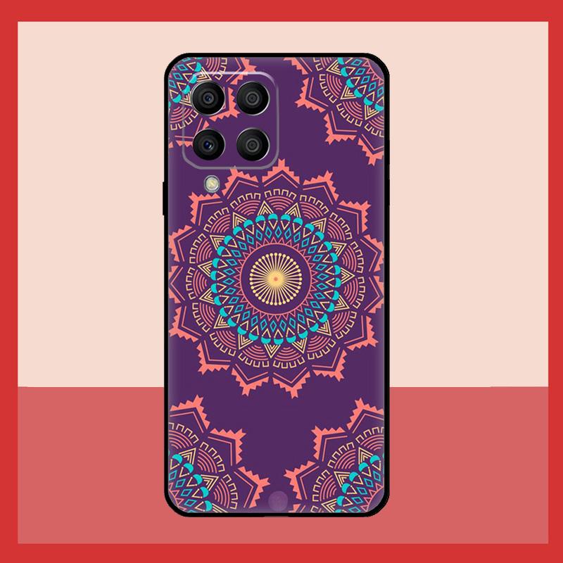 Mandala Chakra Yoga Case For Samsung Galaxy M52 M32 M53 M16 M11 M21 M31 M35 M12 M13 M14 M15 M36 M56 M55 M34 M54