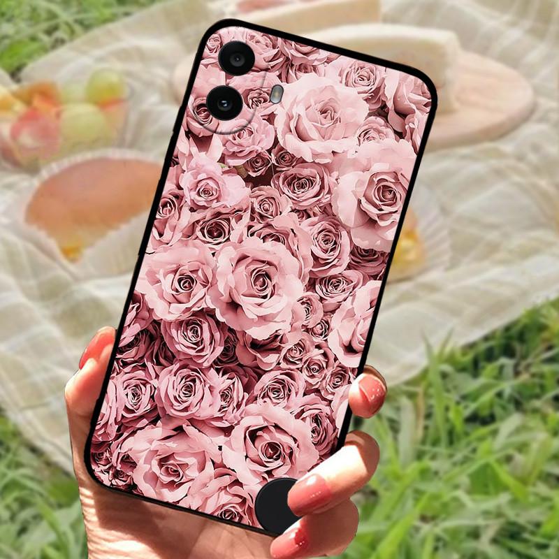 For Nothing CMF Phone 1 Case Soft Silicone Anti-fall Shockproof Black Bumper Coque Protective Cover For Nothing CMF Phone1 Capa